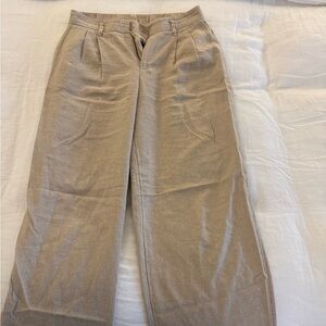A New Day Beige Linen Pants